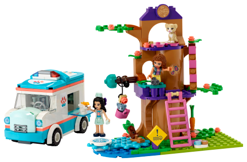 L’ambulanza della clinica veterinaria — set LEGO 41445