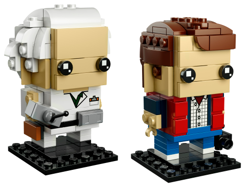 Marty McFly & Doc Brown — LEGO set 41611