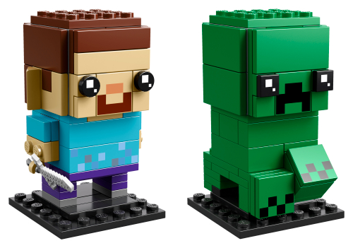 Steve e Creeper™ — set LEGO 41612