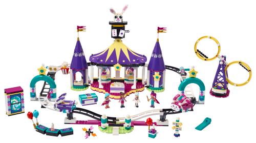 Le Montagne russe del luna park magico — set LEGO 41685