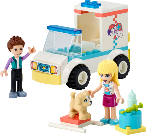 Ambulanza della clinica veterinaria — set LEGO 41694