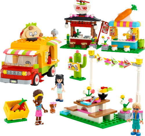 Street Food Market 41701 - Lego® Friends - Building Instructions - Customer  Service - Lego.Com Us