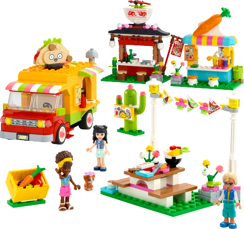 Il mercato dello street food — set LEGO 41701