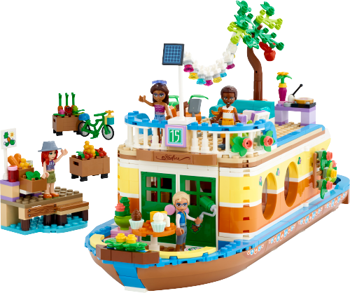 Casa galleggiante sul canale — set LEGO 41702