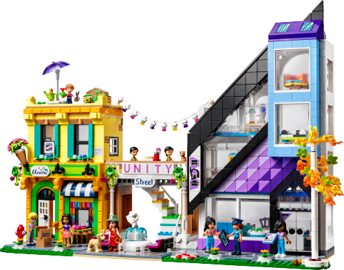Downtown and Design Stores - LEGO® Friends - Building Instructions - Customer Service - LEGO.com GB