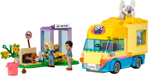 Furgone di soccorso dei cani — set LEGO 41741