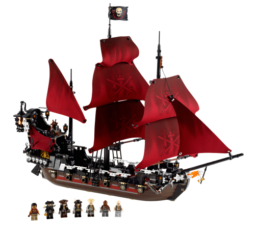 Queen Anne's Revenge 1151Pcs Mini Bricks Set Sale Pirates of the Caribbean 