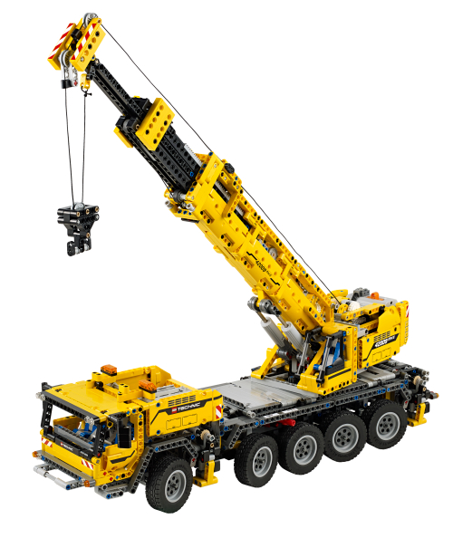 Details about  / Mobile CRANE 42009 Technic Construction Crane 665 pcs Building Kit /& Manual