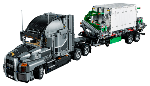 RBi Bauanleitung 42078 Tankcontainer Rot Eigenbau Mack Anthem MOC LEGO® Steine 