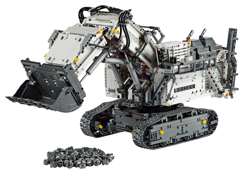 handikap kanal Skråstreg Liebherr R 9800 Excavator 42100 - LEGO® Technic - Building Instructions -  Customer Service - LEGO.com US
