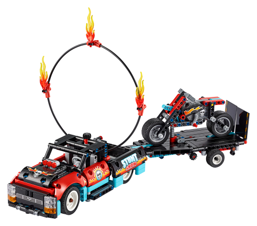 Stunt Show Truck & Bike — LEGO set 42106