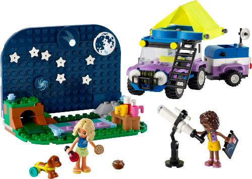 Camping-van sotto le stelle — set LEGO 42603