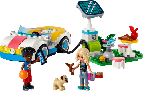 Electric Car and Charger — LEGO set 42609
