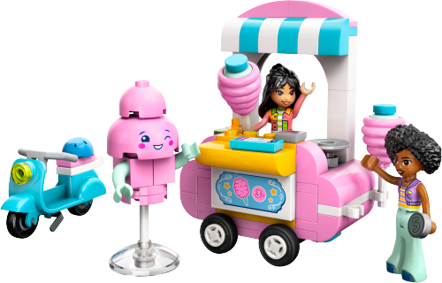 Candyfloss Stand and Scooter — LEGO set 42643