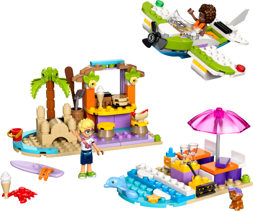 Creative Beach and Travel Suitcase — LEGO set 42672