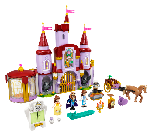 Il Castello di Belle e della Bestia — set LEGO 43196
