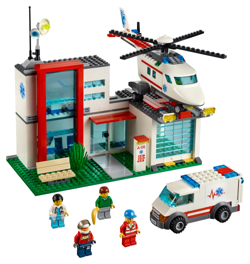 Lego Anleitung Bauanleitung aus 4429 Helikopter Rettungsbasis Sticker Neu 