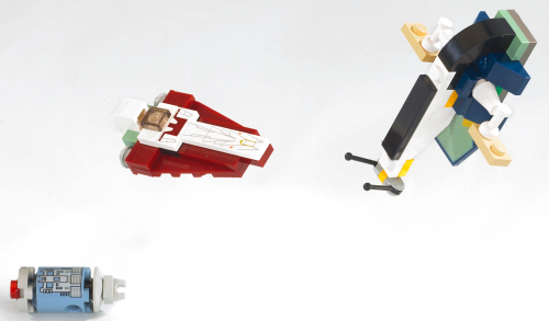 MINI Jedi Starfighter™ & Slave I™ — LEGO set 4487