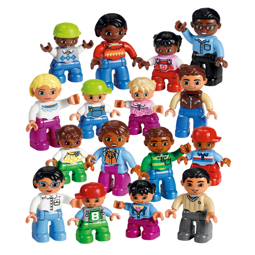 Caja de LEGO 45011 Set Personas del Mundo