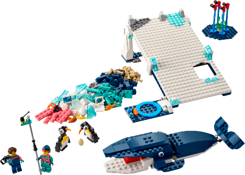 Caja de LEGO 45201 Kit de Ciencias: Animales Antárticos