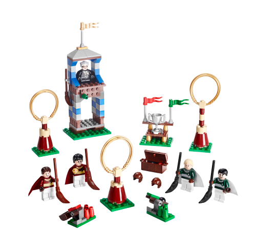 La partita di Quidditch — set LEGO 4737
