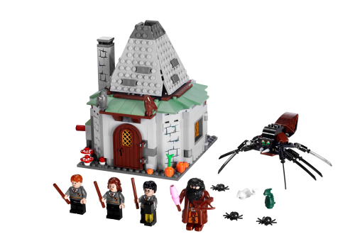 La Capanna di Hagrid — set LEGO 4738