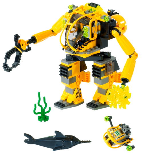 アルファチーム ロボットサブ 4789 - LEGO® Alpha Team - 組み立て説明 
