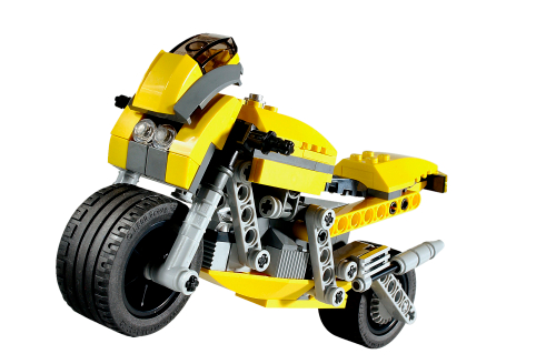 Moto — set LEGO 4893