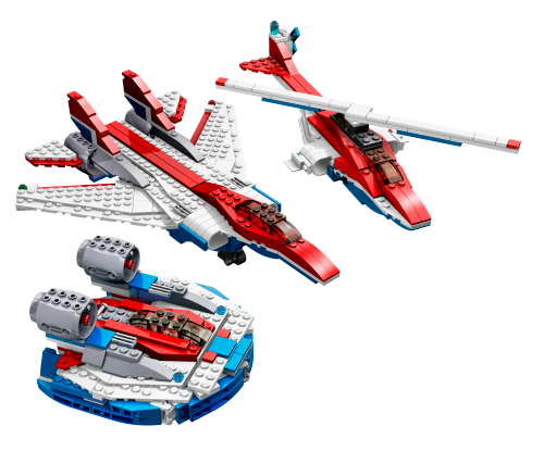 Super aerei — set LEGO 4953