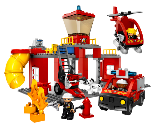 La caserne des pompiers 5601 - LEGO® DUPLO® - Instructions de montage -  Service client -  FR