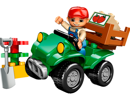 Caja de LEGO 5645 El Quad del Granjero