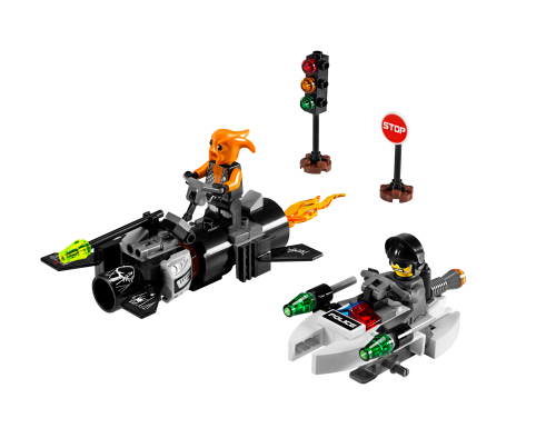 Scontro ai raggi congelanti — set LEGO 5970