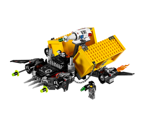 Attacco ai container — set LEGO 5972