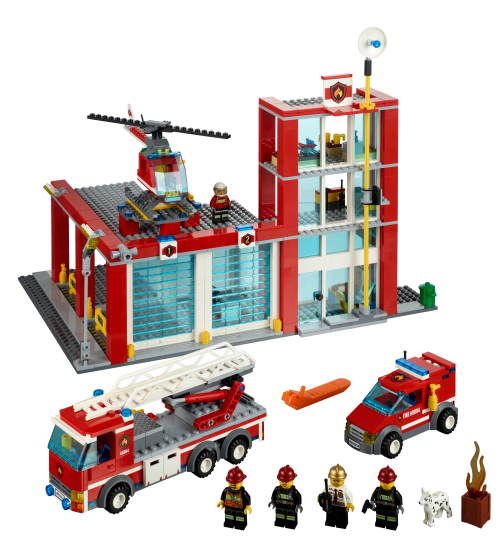 Caserma dei pompieri — set LEGO 60004