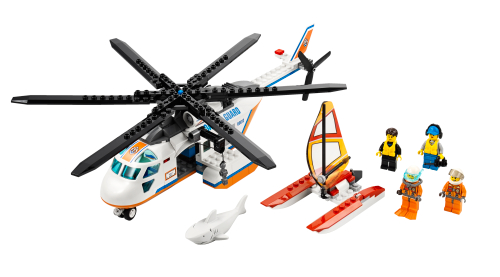 Coast Guard Helicopter — LEGO set 60013