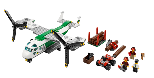 Biplano merci — set LEGO 60021