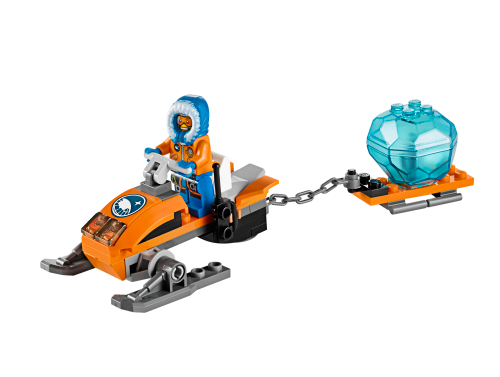 Arctic Snowmobile — LEGO set 60032