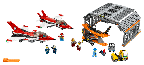 Show aereo all'aeroporto — set LEGO 60103