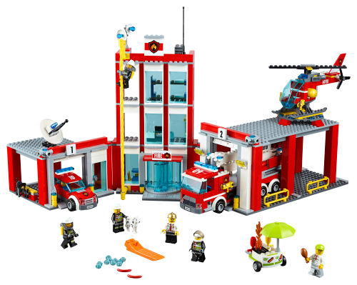 Fire Station 60110 - LEGO® City Instructions - Customer - LEGO.com US