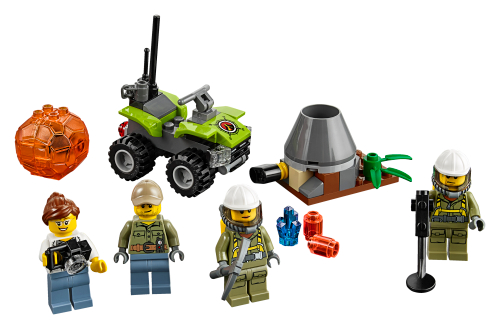 Starter Set Vulcano — set LEGO 60120