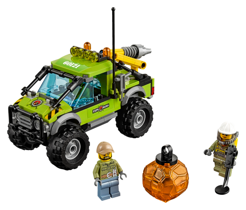 Camion delle esplorazioni vulcanico — set LEGO 60121