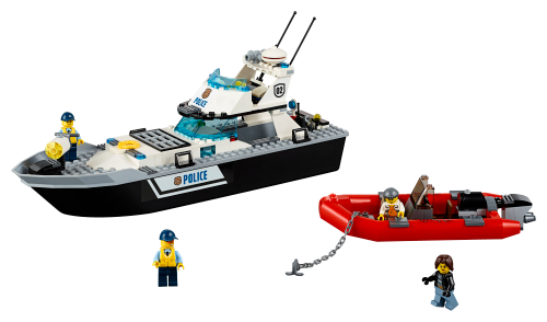 Police Boat 60129 - City - Building Instructions - Customer Service - LEGO.com US
