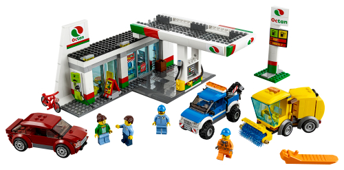 Stazione di servizio — set LEGO 60132