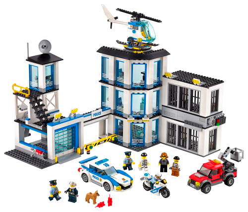 Værdiløs hvile hele Police Station 60141 - LEGO® City - Building Instructions - Customer  Service - LEGO.com US