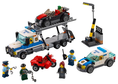 Rapina all'autotrasportatore — set LEGO 60143