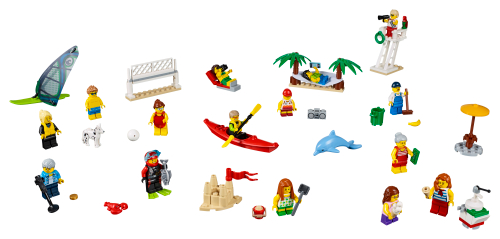 People pack – Divertimento in spiaggia — set LEGO 60153