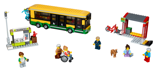 Stazione degli autobus — set LEGO 60154