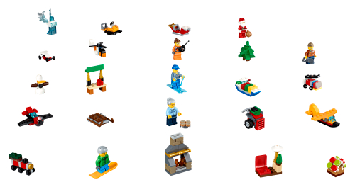 LEGO® City Advent Calendar 60155 - Building Instructions - Customer Service LEGO.com
