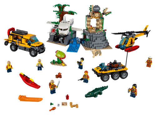 Sito di esplorazione nella giungla — set LEGO 60161