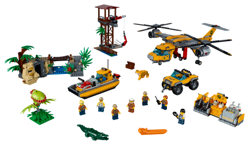 Elicottero da trasporto nella giungla — set LEGO 60162